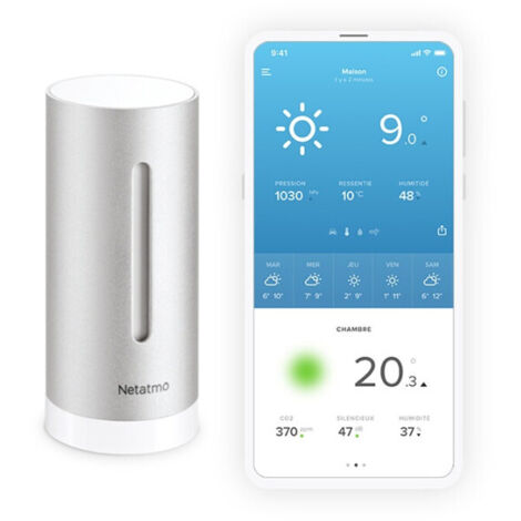 Netatmo Stazione Meteo Connessa Interna Grigia
