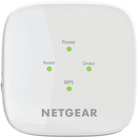 Netgear EX6110 - Ricevitore e Trasmettitore di Rete Wi-Fi Dual Band AC1200, Bianco, Velocit� fino a 1200 Mbps, Modello 100PES