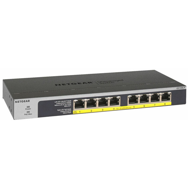 

Switch GS108LP-100EUS - Netgear