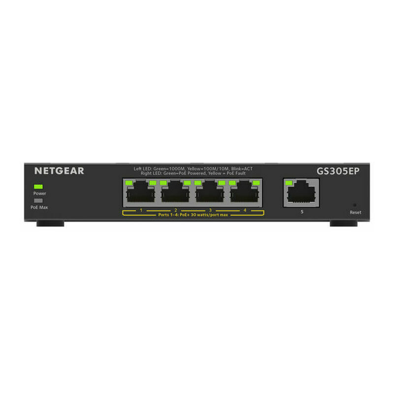 

Switch GS305EP-100PES RJ-45 - Netgear