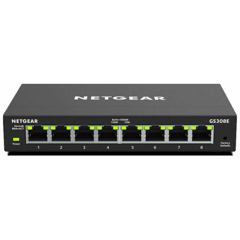 

Switch GS308E-100PES RJ-45 - Netgear