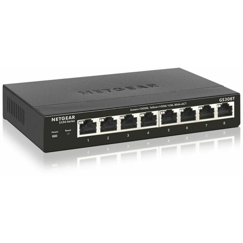 

Netgear Switch Netgear GS308T-100PES 1 Gbps