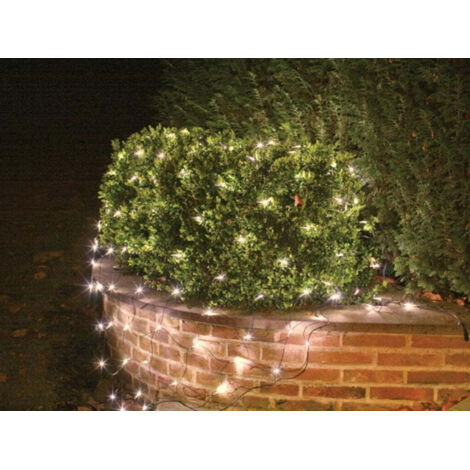 NETLIGHT LED - 2 X 2 M - 144 LAMPES BLANC CHAUD - FIL NOIR - 36 V VELLEMAN NL-LED-2X2-36V-B-UW