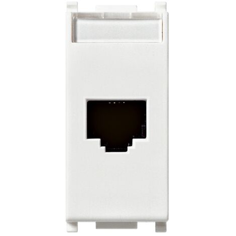 Netsafe Cat6 Ftp Rj45-Buchse Weiß VIMAR 14339.14