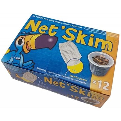 Net'skim prefiltro skimmer usa e getta conf. 12 pz