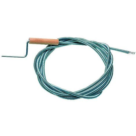 Nettatubi a molla Ø7 mm x 2,5 m per pulizia tubazioni