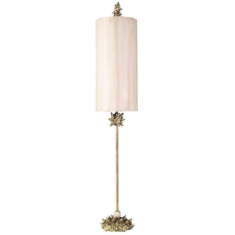 Elstead Nettle - 1 Light Table Lamp White, Gold, E27