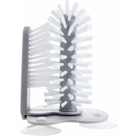 Nettoyage Boîteille D'Eau Brosse Verre Laveuse Brosse De Nettoyage Coupe Du Verre De La Laveuse Avec Aspiration De Base Pour Brosse Coupe De Verre-Fei Yu