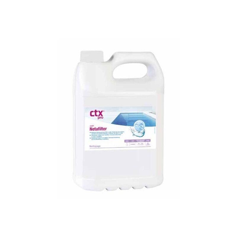 Nettoyage filtre piscine à sable AstralPool CTX 57 netafilter - 5 litres