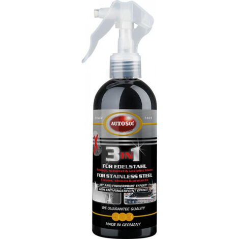 Nettoyant 3 en 1 pour Inox 250 ml (Par 12)
