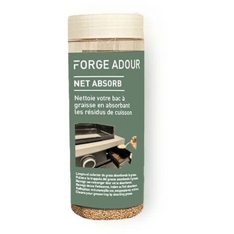 Nettoyant absorbant à résidus de cuisson