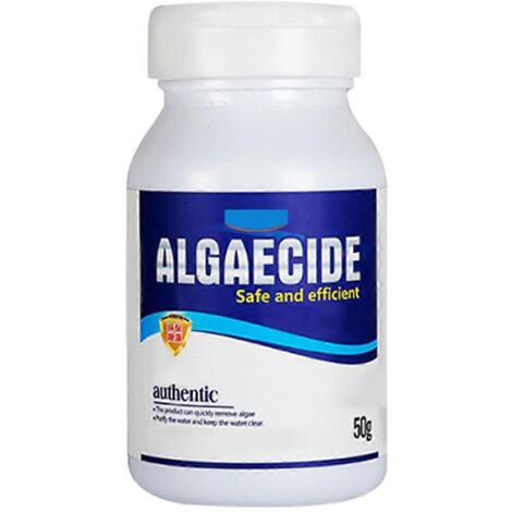 Nettoyant algicide pour bassin à poissons, élimine les bactéries et la prolifération des algues.
