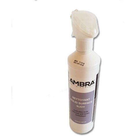 Nettoyant Ambra pour solid surface, Corian, Pierre de synthèse