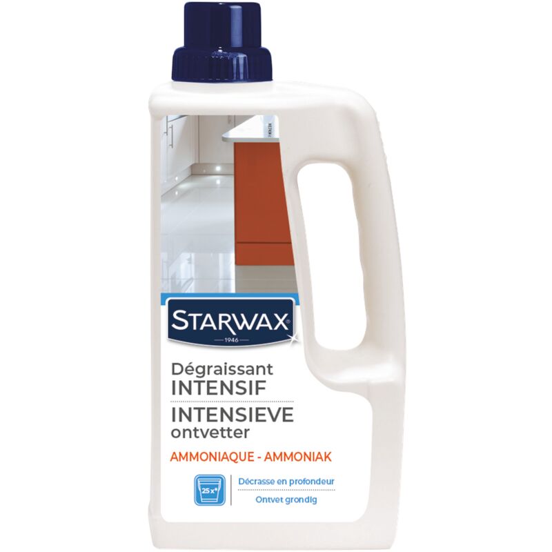Starwax - Dégraissant intensif ammoniaqué