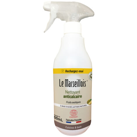 Nettoyant Anti-calcaire Flacon Vide 500ml - Le Marseillois