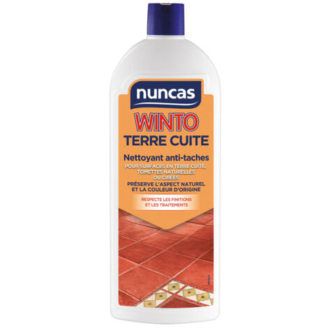 Nettoyant Anti-tâches Pour Surfaces En Terre Cuite Winto Cotto Flacon 1l - Nuncas