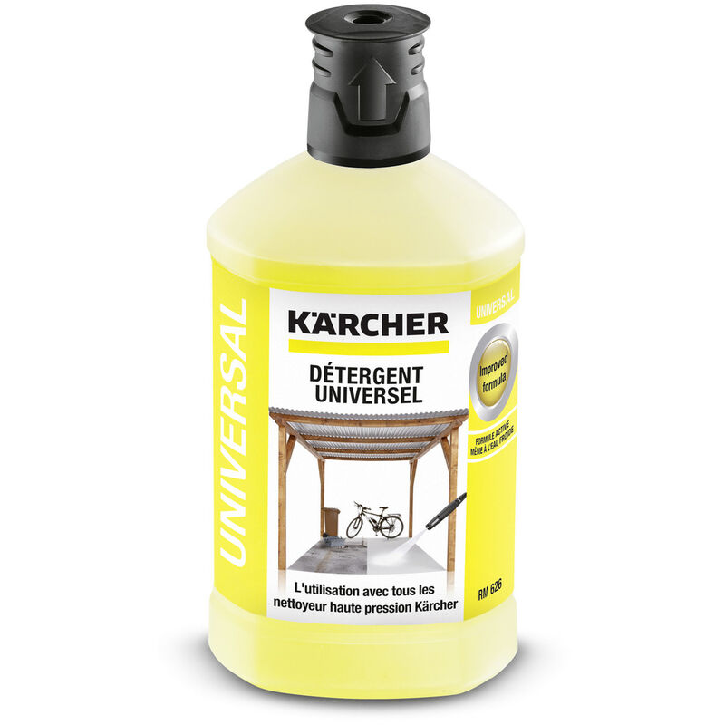 Karcher - Détergent universel - 1 litre pour nettoyeur haute pression K2 K3 K4 K5 K7