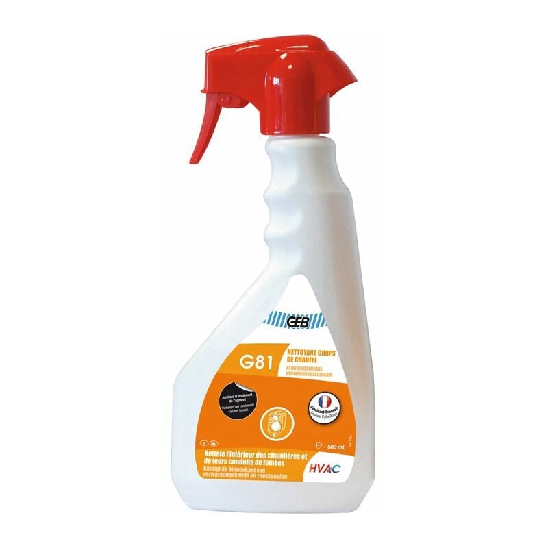 Nettoyant corps de chauffe G81, Pulvérisateur de 500ml