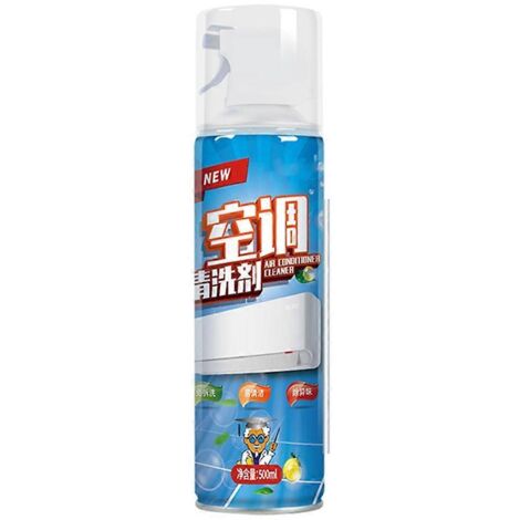 Nettoyant climatiseur sans rinçage, spray moussant désodorisant pour intérieur