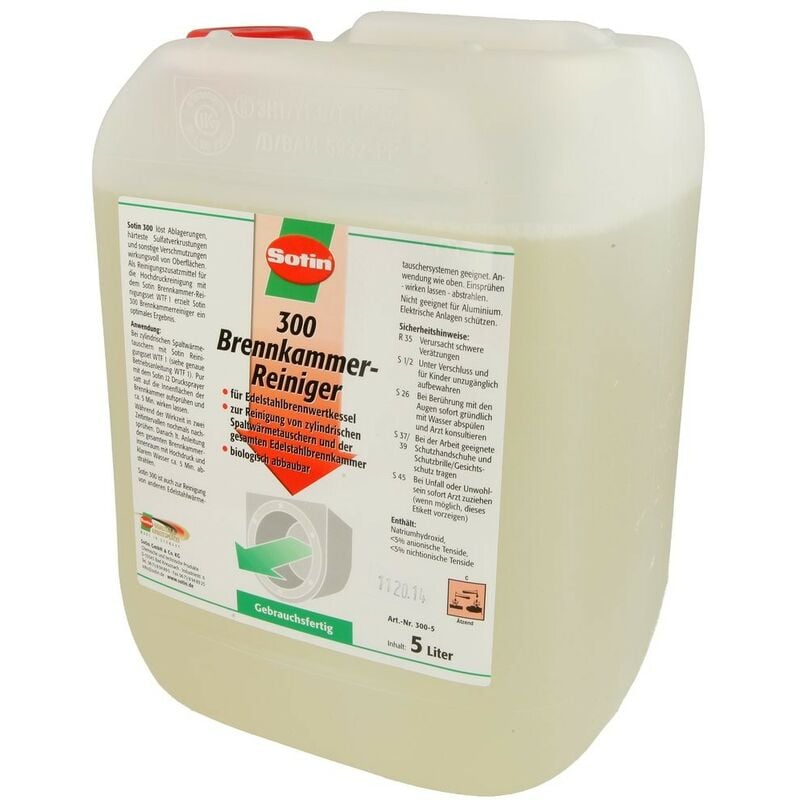 Nettoyant de chambre de combustion 300 bidon 5 litres