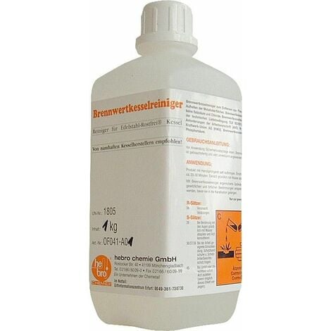 Nettoyant de chaudiere a condensation bidon 5 kg