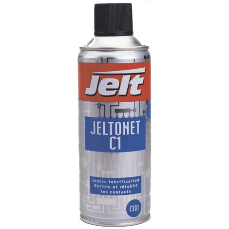Nettoyant de contacts diélectrique légèrement lubrifiant JELTONET C1 650/400ml - Jelt