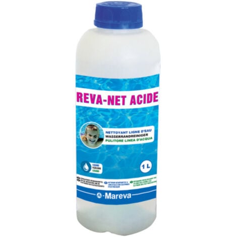 Nettoyant de ligne d'eau MAREVA Reva-net acide - 1 L - 150011U