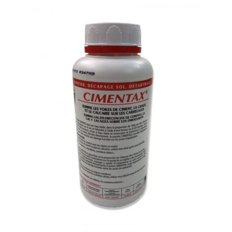 Nettoyant décapant carrelage fin de chantier Cimentax 500g
