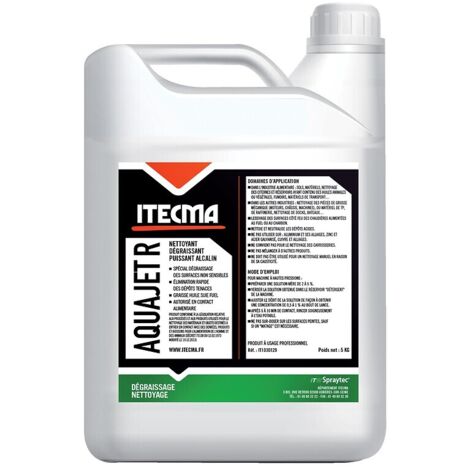 Nettoyant dégraissant alcalin Aquajet R bidon de 5 kg - ITW SPRAYTEC ITECMA