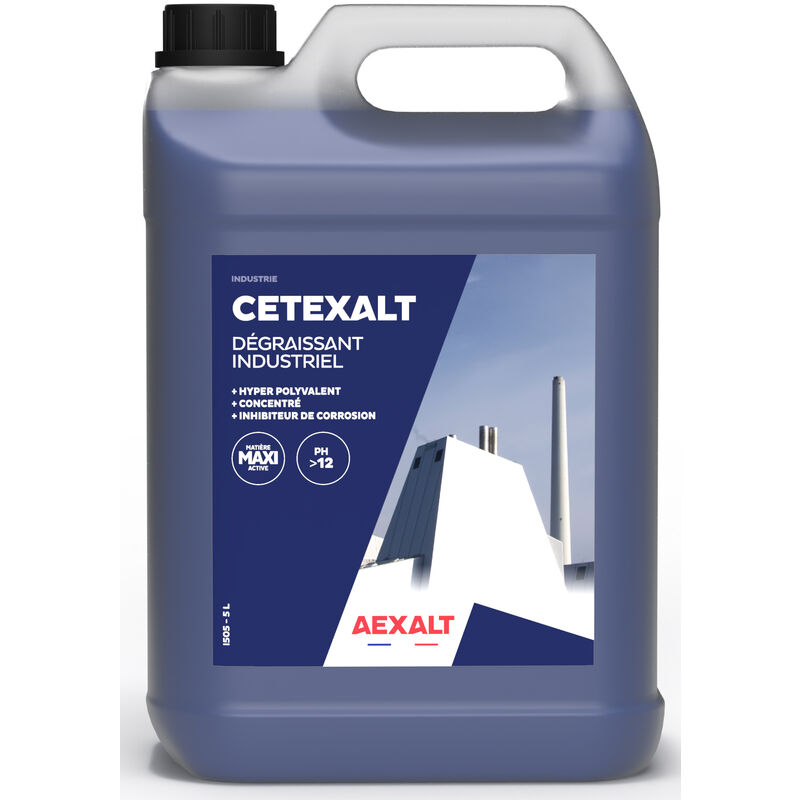 Aexalt - Dégraissant industriel bidon 5L I505 - Bleu