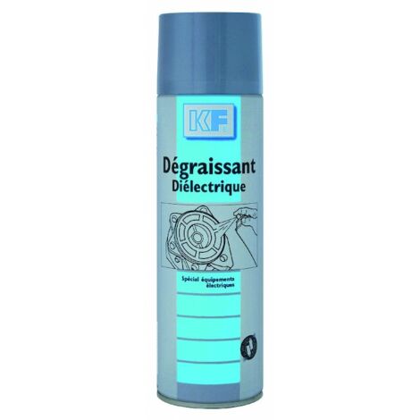 Nettoyant dégraissant DIELECTRIQUE - 650 ml brut / 500 ml net - parfum doux - KF
