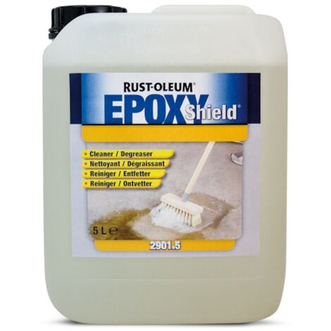 Nettoyant dégraissant pour sols 2901 EXPOXYSHIELD - 5 L - faible odeur - RUST-OLEUM