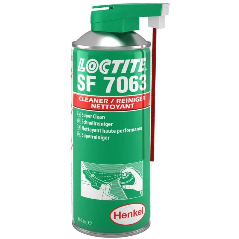 Loctite - Nettoyant degraissant sans residu sf 7063 - 400 ml