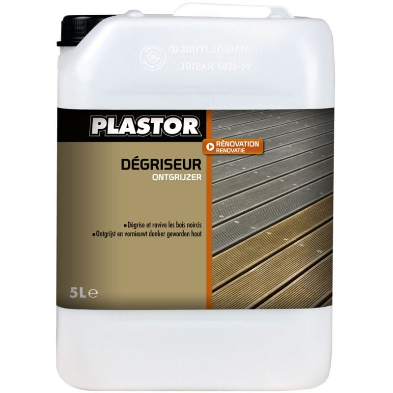 Plastor - Dégriseur terrasse Conditionnement: 5L