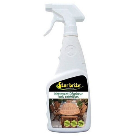 Nettoyant dégriseur spécial bois extérieur 1L - Starbrite