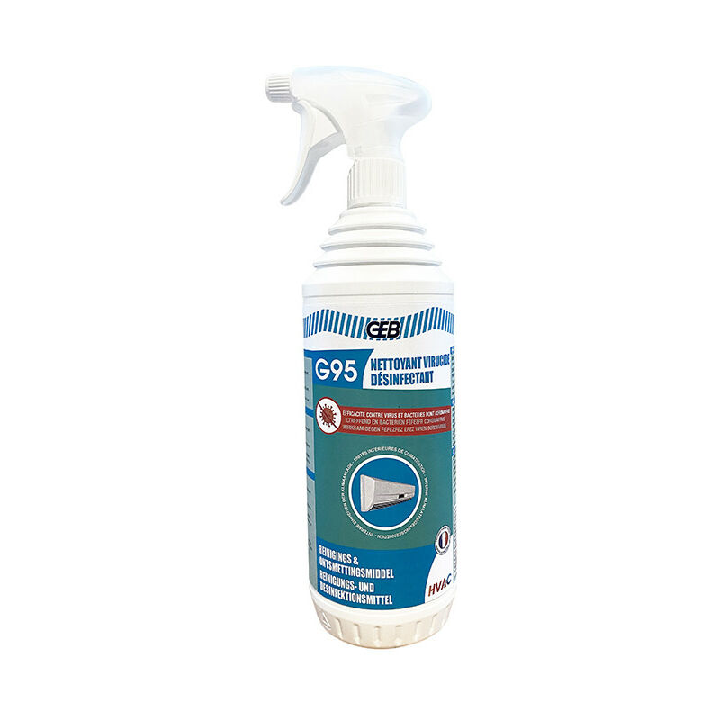 Nettoyant Désinfectant Clim G95 Virucide Antibactérien 1L 850300 - GEB