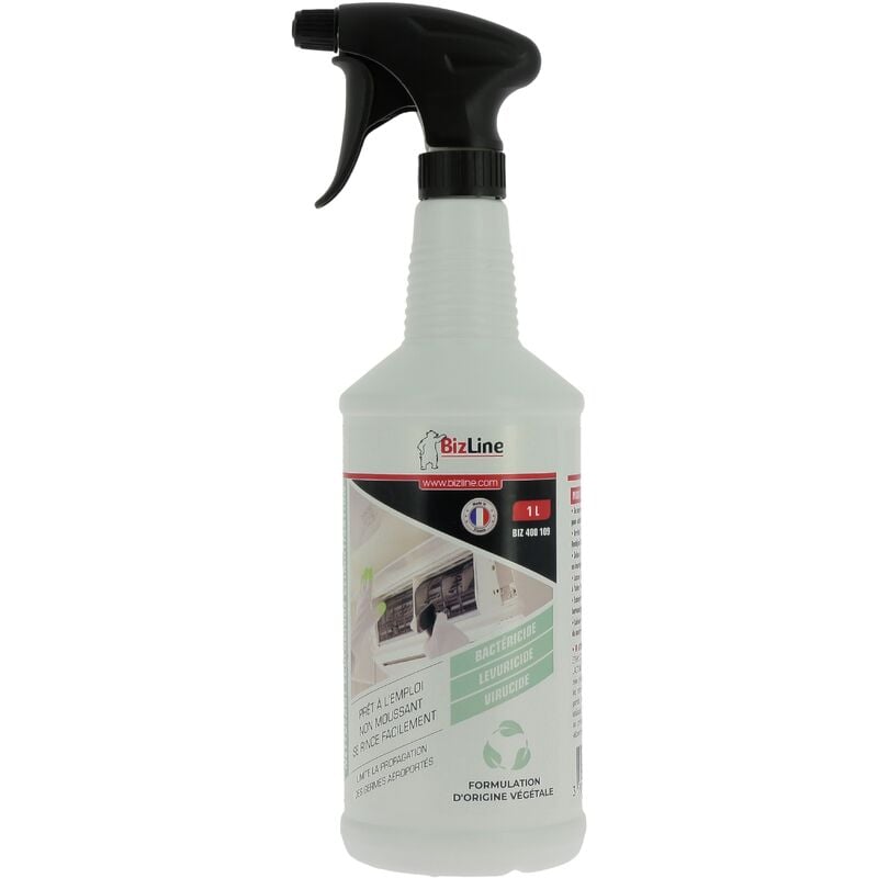 Nettoyant désinfectant écologique - pour climatisation - en spray - 1 litre Bizline 400109