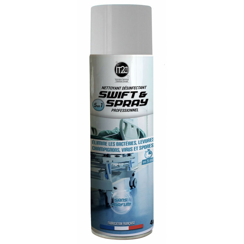 Nettoyant Desinfectant Pro Swift And Spray 5 En 1 Aero 400ml