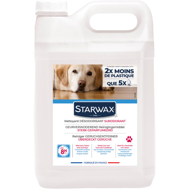 Nettoyant désodorisant surodorant 5 l parfum fruits rouges Starwax