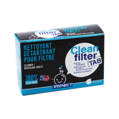 Nettoyant détartrant Impact CLEAN FILTER TAB -
