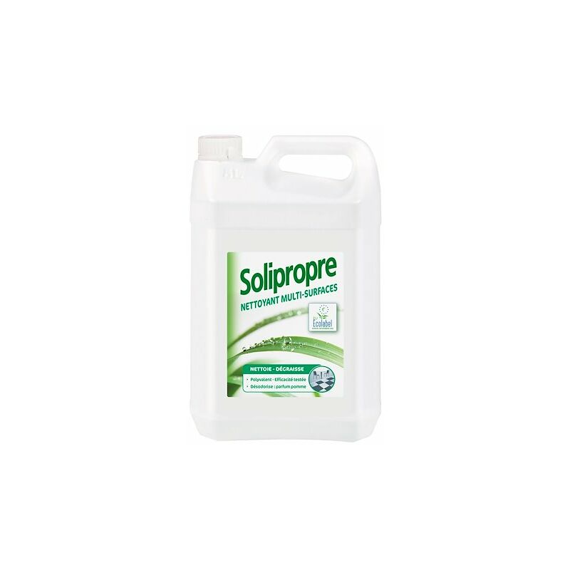 Solipro - Nettoyant dégraissant multi-surfaces pre pomme - Bidon de 5 litres