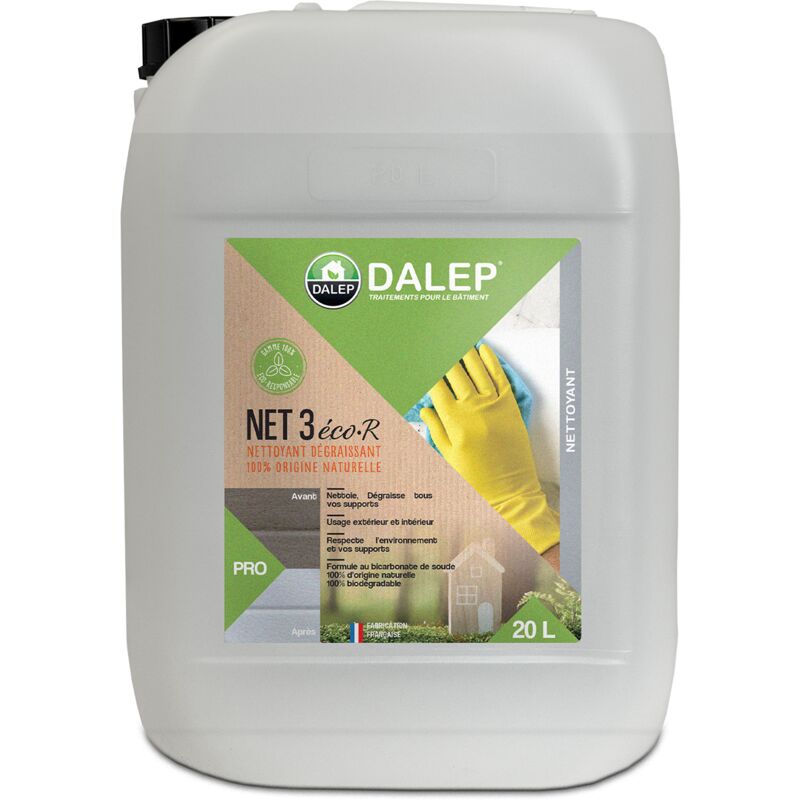 Dalep - Nettoyant dégraissant net 3 éco·r 20 l l : 230 mm h : 430 mm