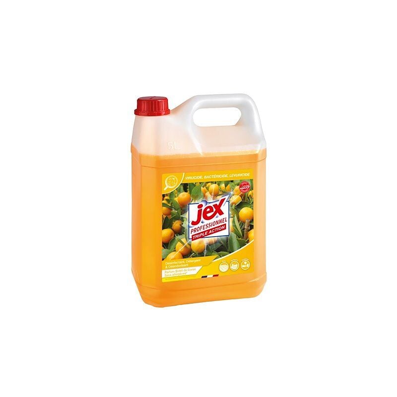 Nettoyant désinfectant Jex Express pamplemousse - Bidon de 5 litres