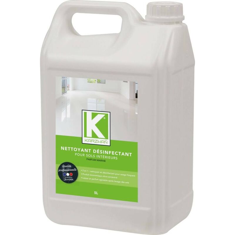 Nettoyant désinfectant surodorant sols 5 l parfum marine Karzhan 58510