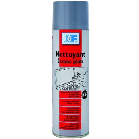 Nettoyant écrans plats aérosol de 650ml brut 500ml net KF 1097