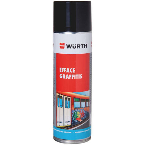 Nettoyant efface graffitis et tag en spray - 500 ml - blanc