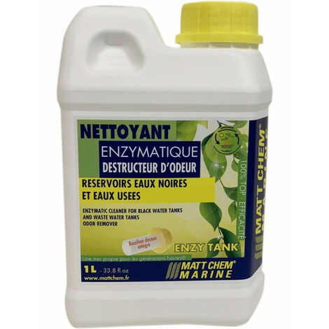 Nettoyant enzymatique pour réservoirs d'eaux noires - MATTCHEM - 5 l