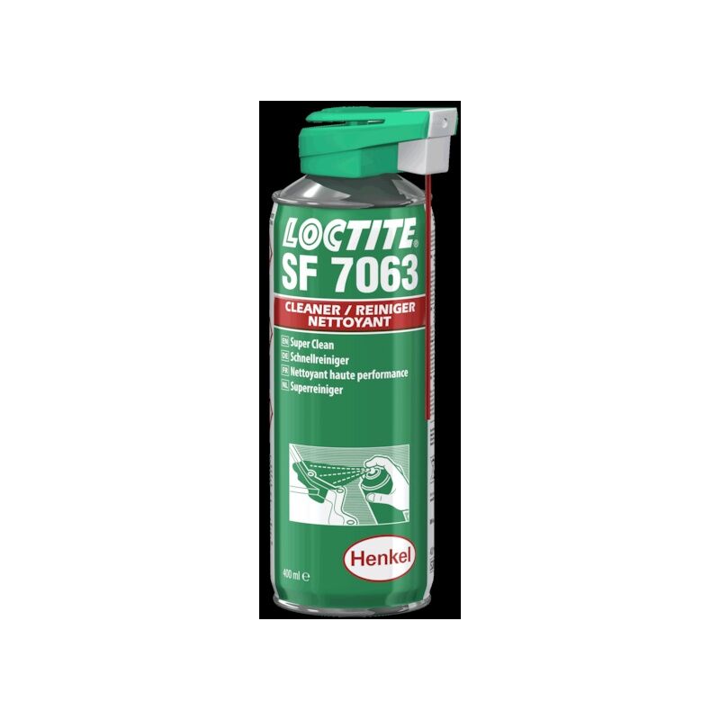 Henkel - Nettoyant solvanté sf 7063 - aérosol 400 ml - loctite