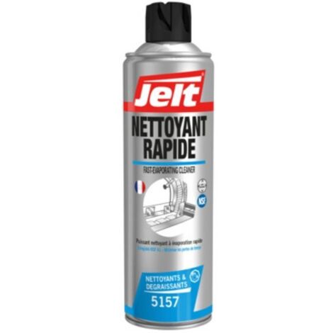 Nettoyant et dégraissant rapide pour domaine alimentaire – 650 ml – Évaporation rapide – Non corrosif sur les métaux – Environnement alimentaire – Jelt
