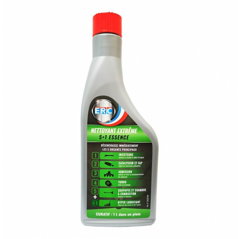 ERC - Nettoyant moteur extrême 5+1 Essence 1L